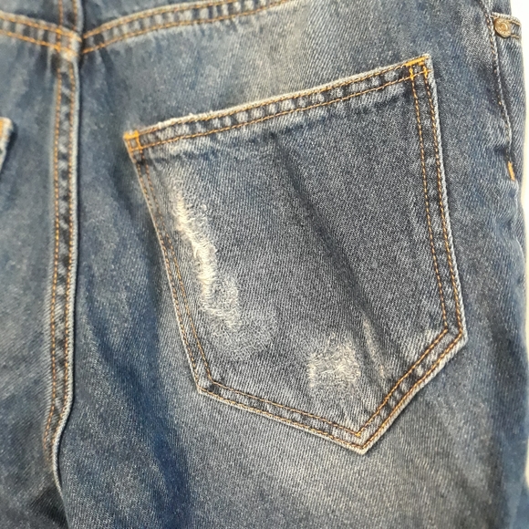 Dixie High Waist 5 Pocket Denim Jean Short - Picture 9 of 11